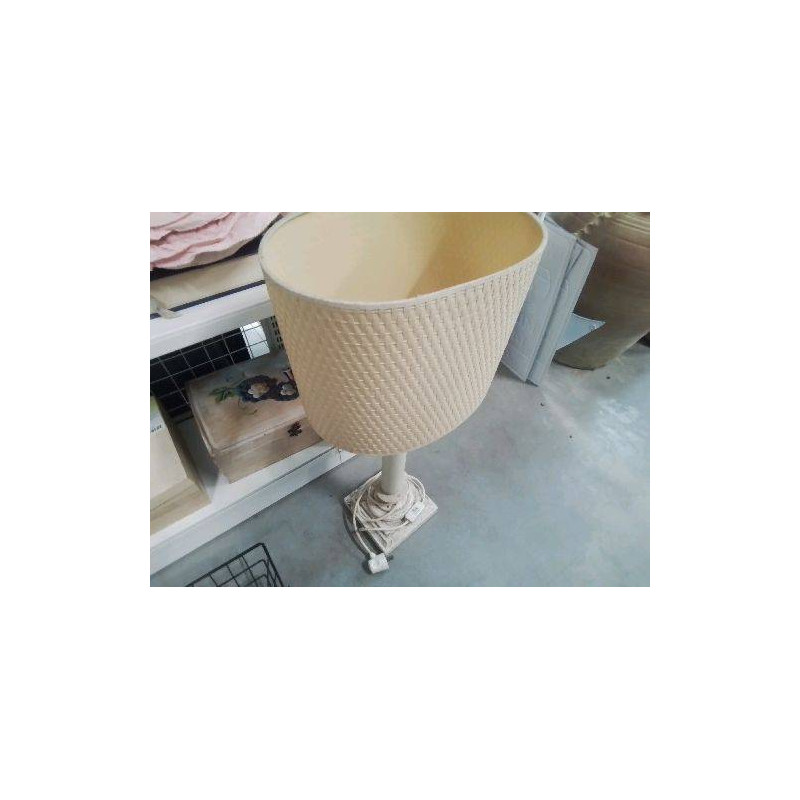 LAMPE ALBATRE BEIGE