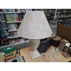 LAMPE PIED TOURNÉ BOIS...