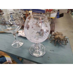 VASE GRAVÉ RAISIN GM 