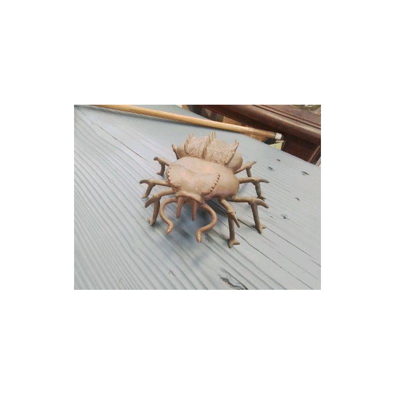 ANIMAL BRONZE AFRICAIN SCARABÉE 