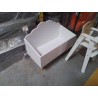 BAC DE RANGEMENT JOUETS BLANC