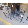 CHEVET METAL D/VERRE