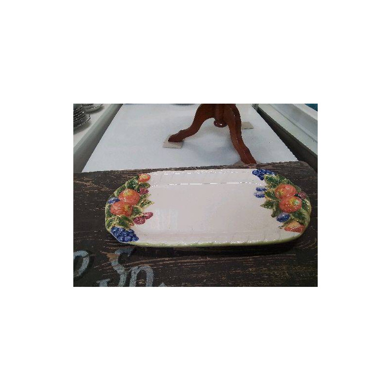 PLAT À CAKE DECO FRUITS 