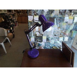 LAMPE BUREAU MAUVE