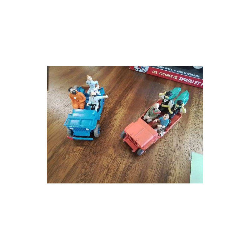 VOITURE TINTIN METAL SANS BOITE