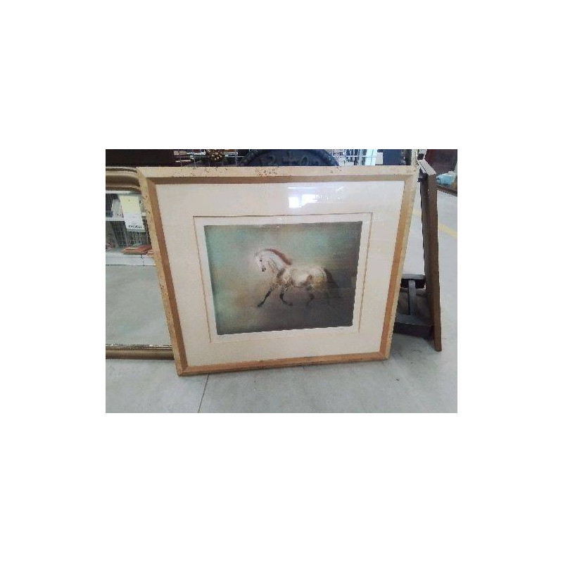 LITHOGRAPHIE JAPONAISE CHEVAL