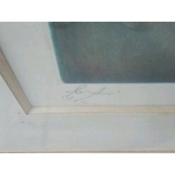LITHOGRAPHIE JAPONAISE CHEVAL