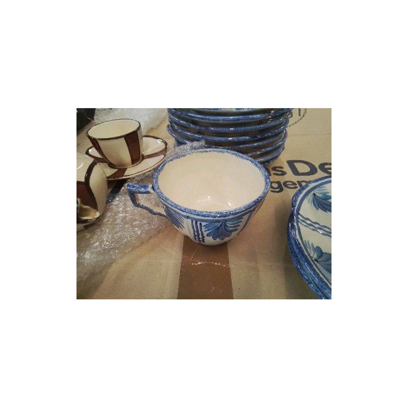 TASSE QUIMPER HENRIOT BLEU 