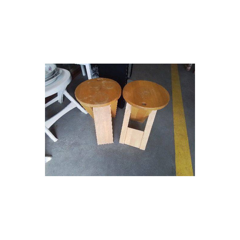 TABOURET BOIS PLIANT EN L’ETAT 