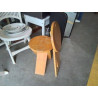 TABOURET BOIS PLIANT EN L’ETAT 