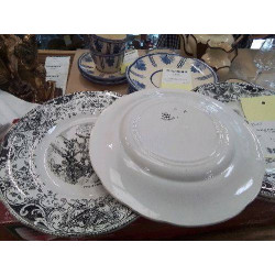 LO DE 5 ASSIETTES TERRE DE FER DECO JEANNE D\'ARC