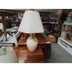 LAMPE DRIMMER ABJ ECRU