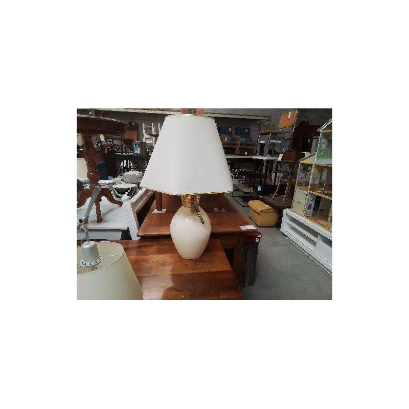 LAMPE DRIMMER ABJ ECRU