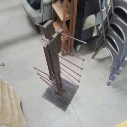 STATUETTE METAL SUPPORT