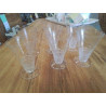 LOT 6 VERRES LIQUEURS 8,5 CM LALIQUE FRANCE