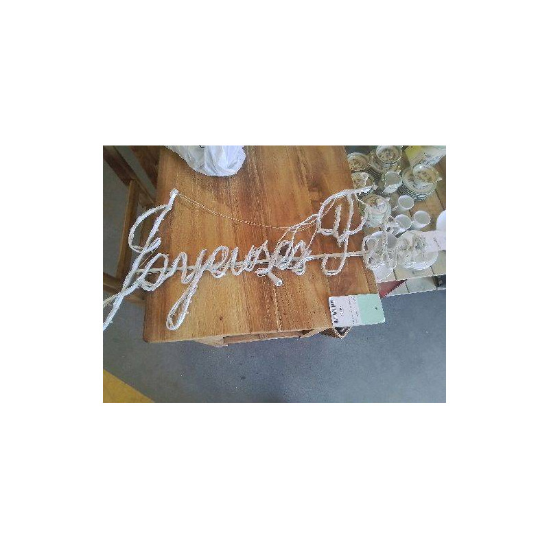 DÉCO LUMINEUSE EXT JOYEUSES FÊTES + ACC