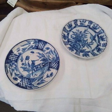ASS ANC DÉCOR OISEAUX BLEUS