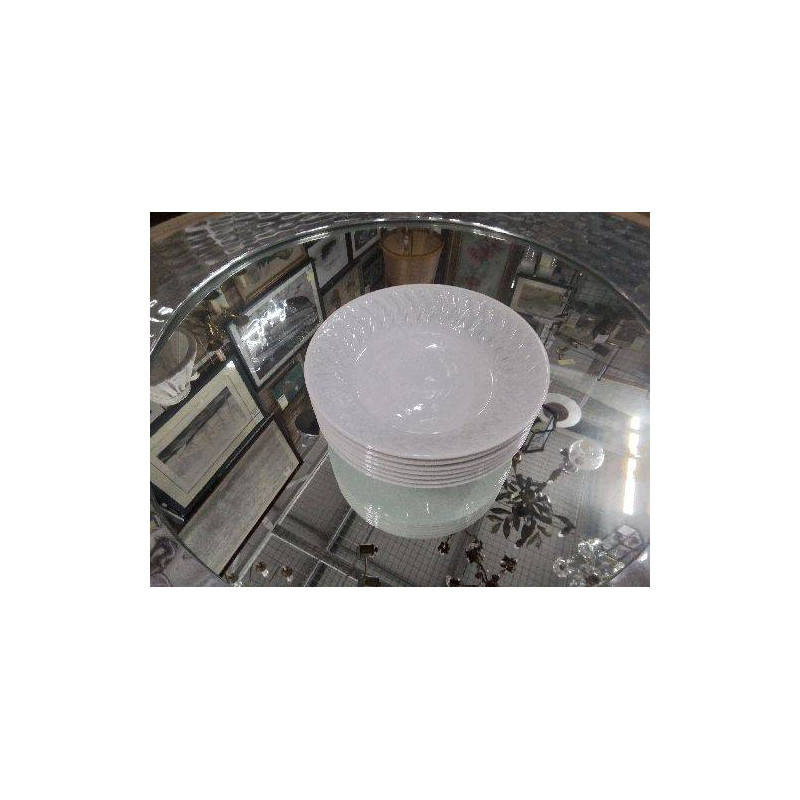 LOT ASSIETTES CREUSES LIMOGES