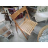 CHAISE PLIANTE HETRE CLAIR