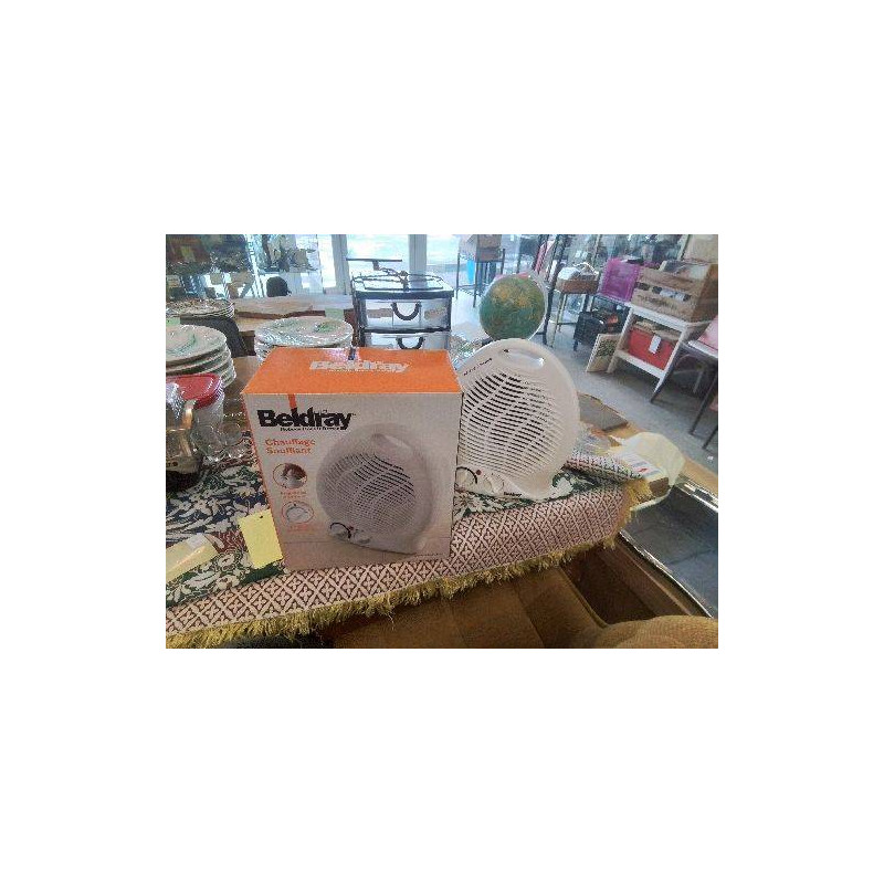 MINI RADIATEUR SOUFFLANT COMBI VENTILATEUR BELDRAY 2000W AVEC CARTON EN RESERVE