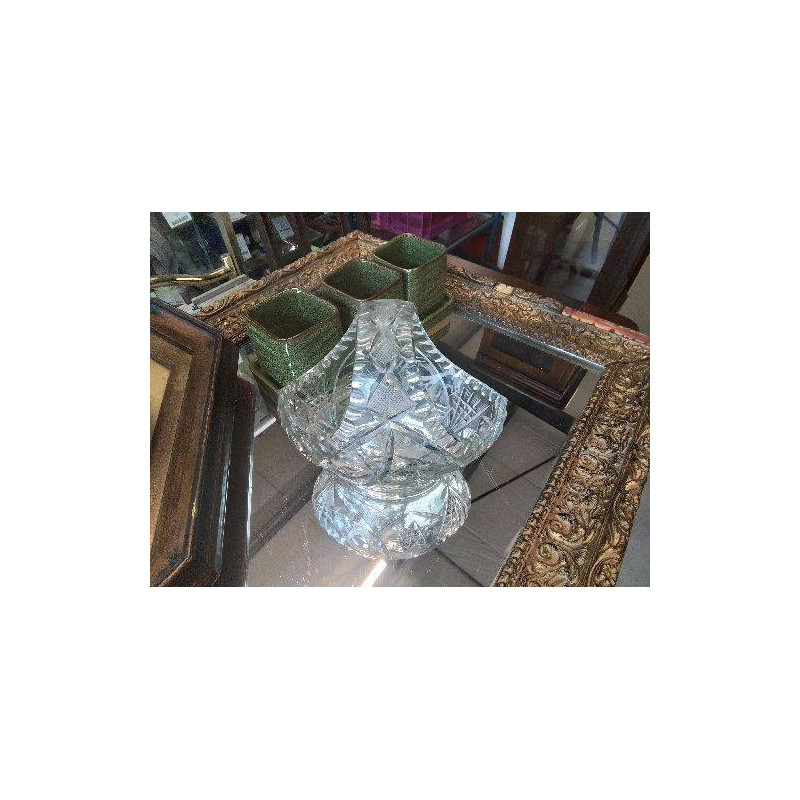 PANIER CRISTAL SCULPTÉ PM 