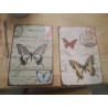 PLAQUE DECORATIVE METAL PAPILLON