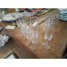 LOT 5 FLUTES CRISTAL 