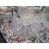 VASE BOULE VERRE FORMES GEOMETRIQUES POINTES DE DIAMAND