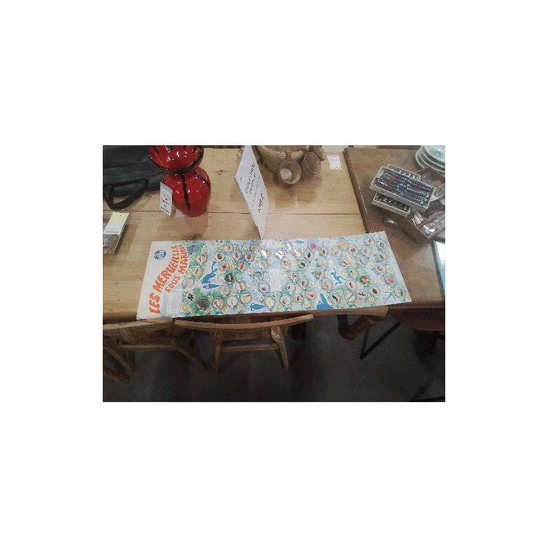 PLANCHE PUB LES MERVEILLES SOUS MARINES
