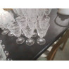 LOT 11 VERRES MM GRAVÉS BLANC