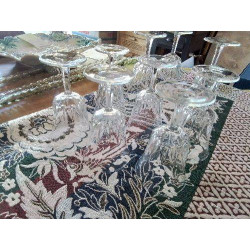 LOT DE 5 VERRES A VIN