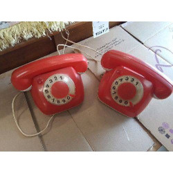 TELEPHONE VINTAGE RGE JOUET