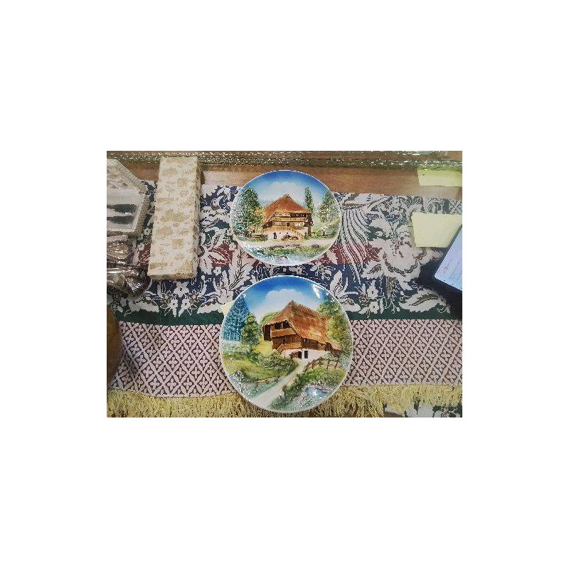 ASSIETTE DECORATIVE CHALET