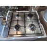 PLAQUE 4 FEUX GB INOX + ACC