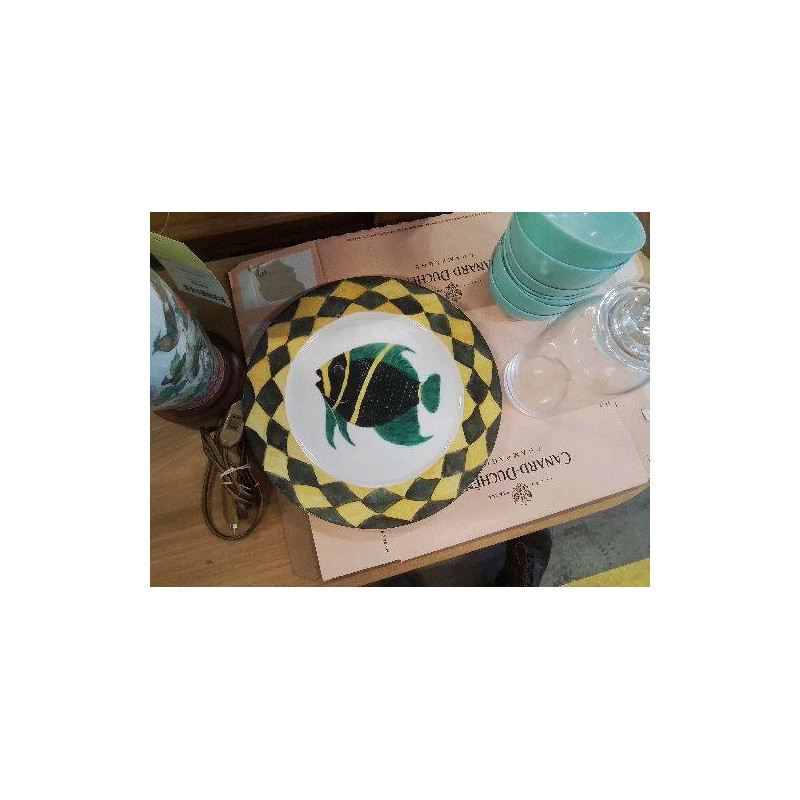 ASS LIMOGES POISSON DAMIER
