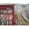 LOT 3 COUPELLES VERRE VINTAGE BUBBLE HUILOR