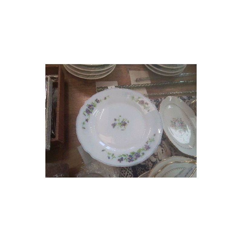LOT 2 PLATS DE SERVICE ARCOPAL SERIE VIOLETTE