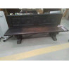 BANC BRETON BOIS SCULPTÉ 