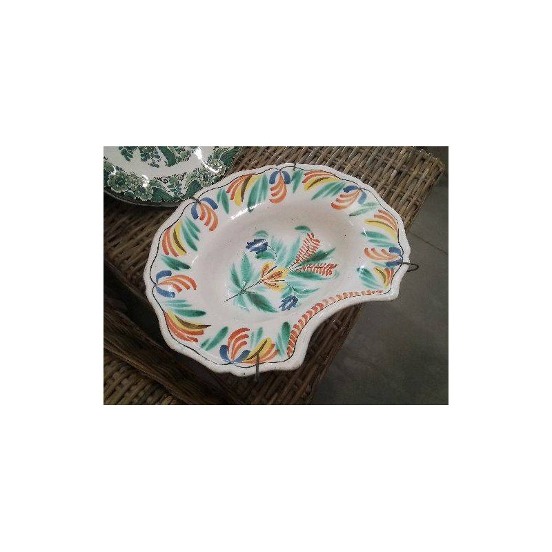 PLAT A BARBE FLEURI ANCIEN