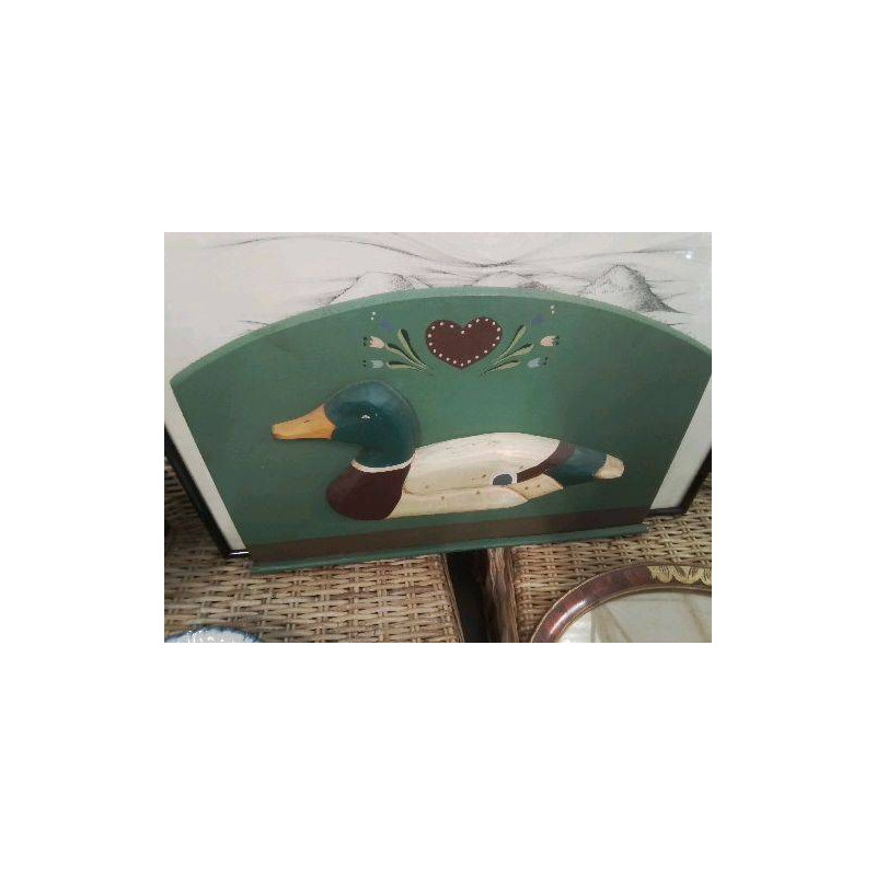 PLAQUE CANARD BOIS GM