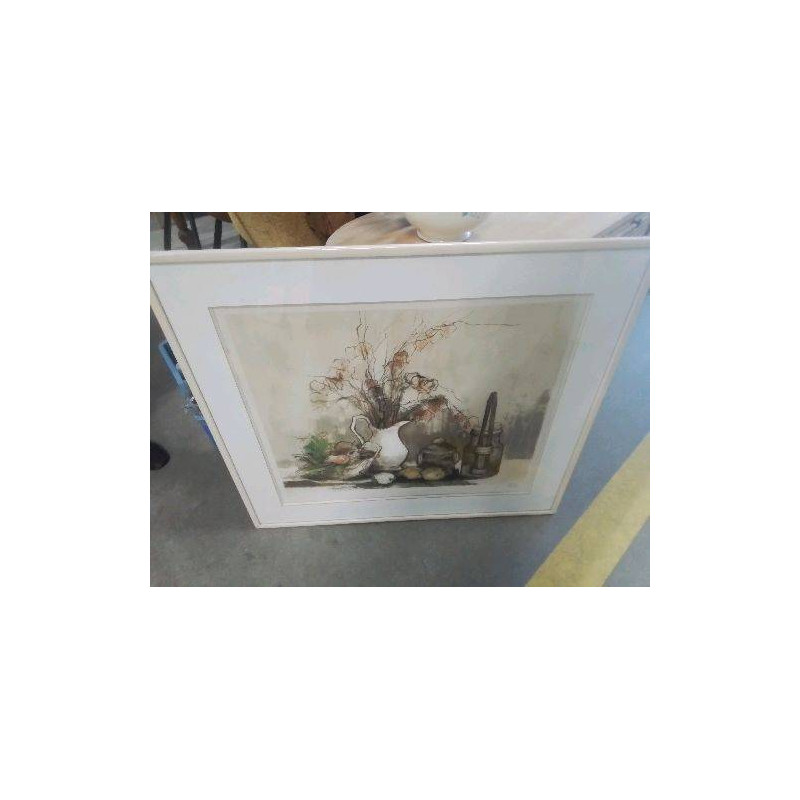 LITHOGRAPHIE NATURE MORTE 