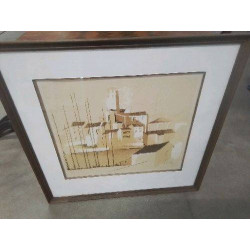 SERIGRAPHIE JEAN CLAUDE MOREL