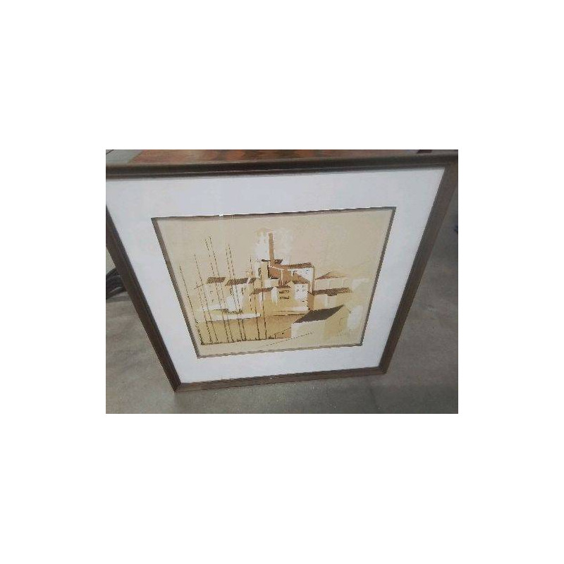 SERIGRAPHIE JEAN CLAUDE MOREL