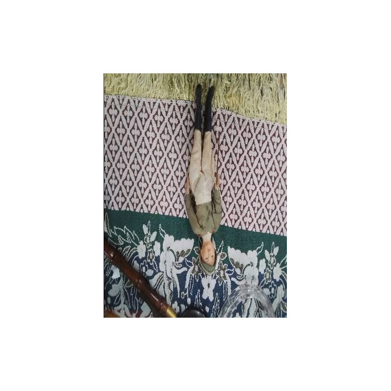 PETITE POUPEE VINTAGE MILITAIRE