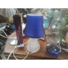 LAMPE VERRE BLEUE 