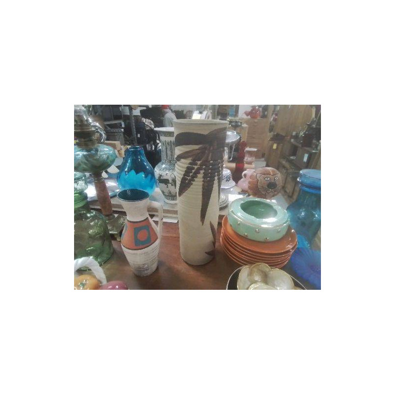 VASE TUBE FEUILLES CANTERBURY