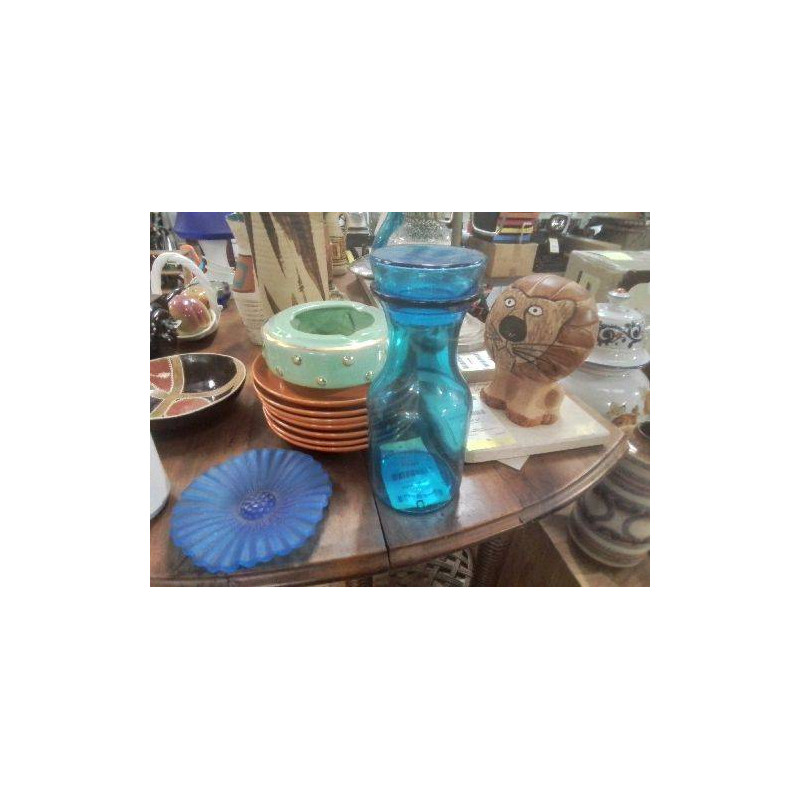 FLACON APOTHICAIRE BLEU
