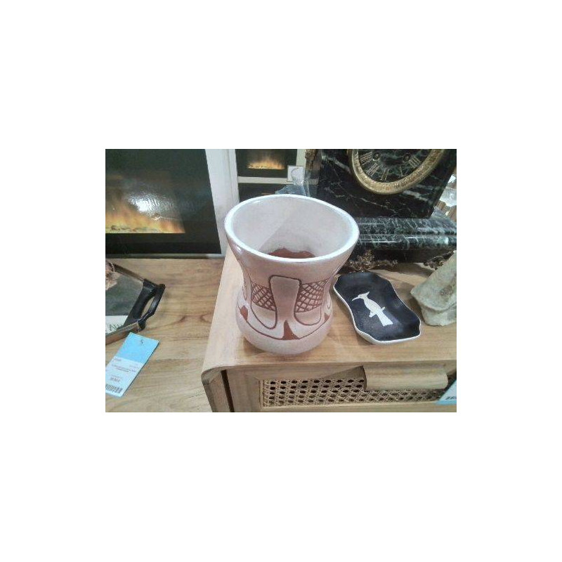 VASE ÉVASÉ ROSÉ HENRY ALGAN