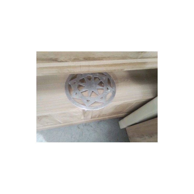 DESSOUS PLAT MÉTAL ETOILE