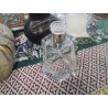CARAFE FLACON AVEC BOUCHON CRISTAL EN L ETAT